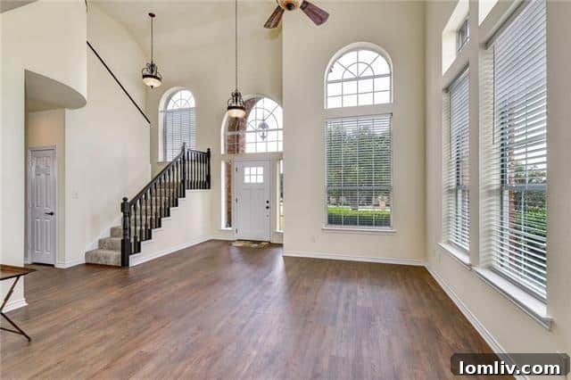 Bright and spacious living room at 1324 Willow Lane