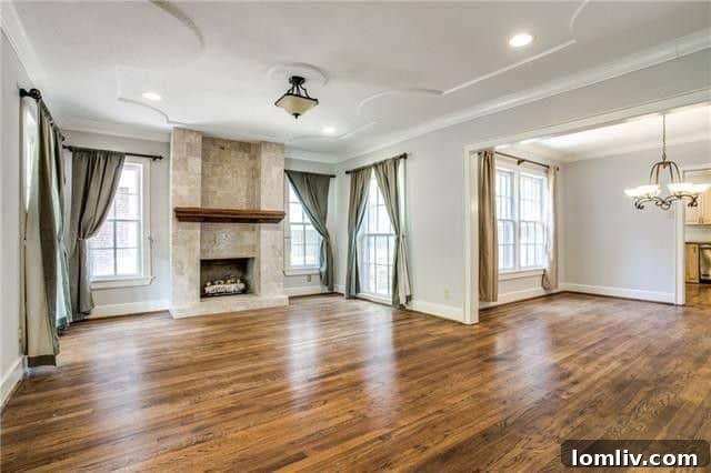 Inviting living room with hardwood floors and ample natural light at 5947 Marquita Avenue