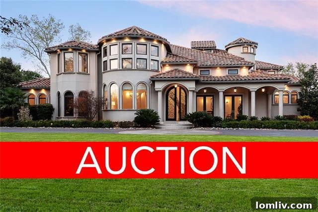 Exterior view of 4525 Catina Lane, another luxury Dallas home sold pre-auction, showcasing elegant architecture