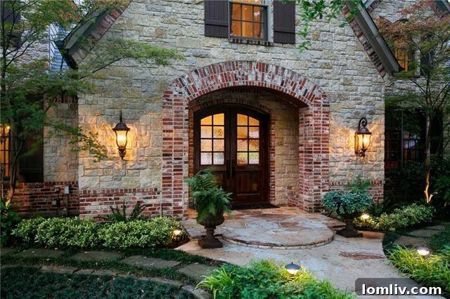 Stunning Front Exterior of 13416 Tangleridge Lane, Far North Dallas