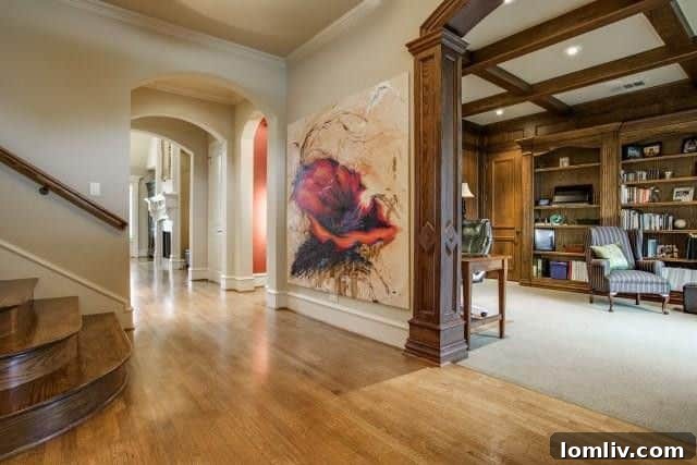 Spacious Backyard of the French-Style Estate in Parker, TX
