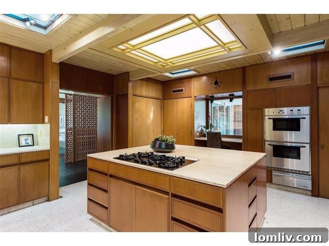 Spacious dining area with views of the outdoors
