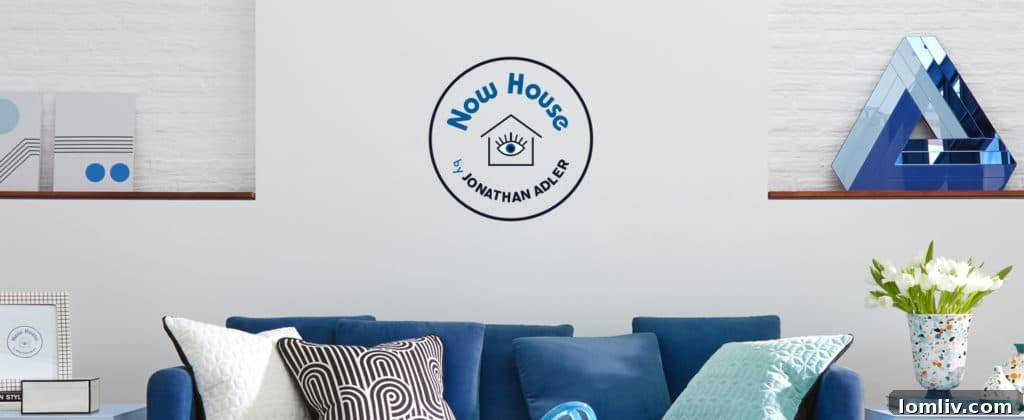 Jonathan Adler's Now House collection offers accessible luxury on Amazon.