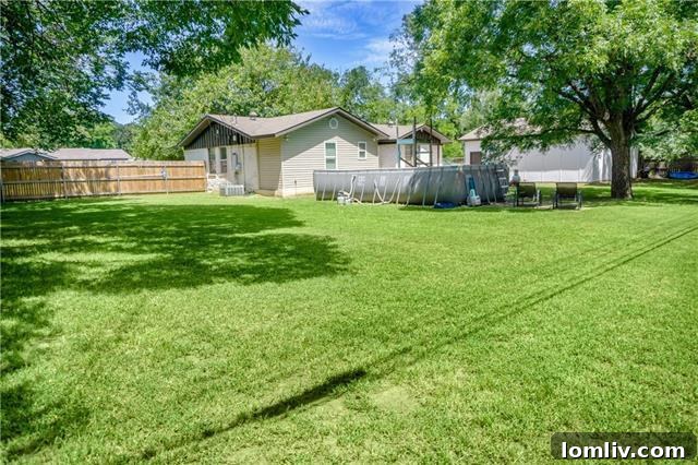 Detached Garage with Workshop and AC Office in Kennedale Home
