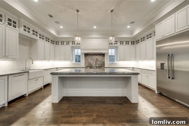 Modern Custom Kitchen Design by Salcedo Homes