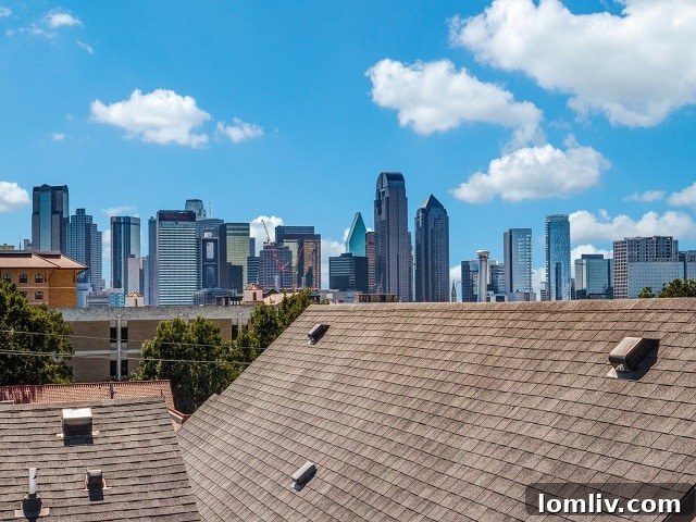Uniquely Detached: Swiss Ave Crossing Redefines Townhome Living 7 Dallas Skyline Views - Rooftop Decks Swiss Ave Crossing