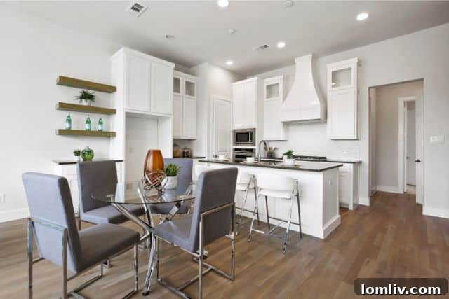 Uniquely Detached: Swiss Ave Crossing Redefines Townhome Living 10 Gourmet Kitchens Dallas - Quartz Countertops
