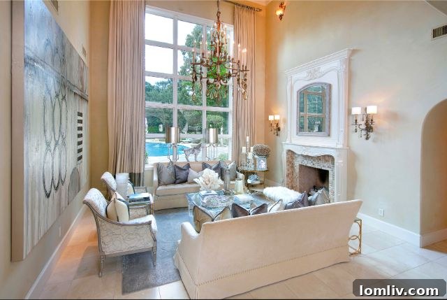 Expansive Media Room with Comfortable Seating