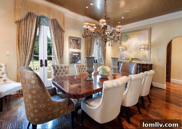 Elegant Game Room with Bar Area