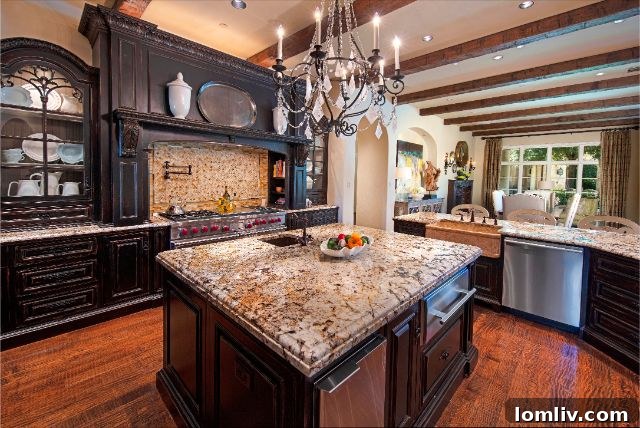 Sophisticated Home Office with Private Bar