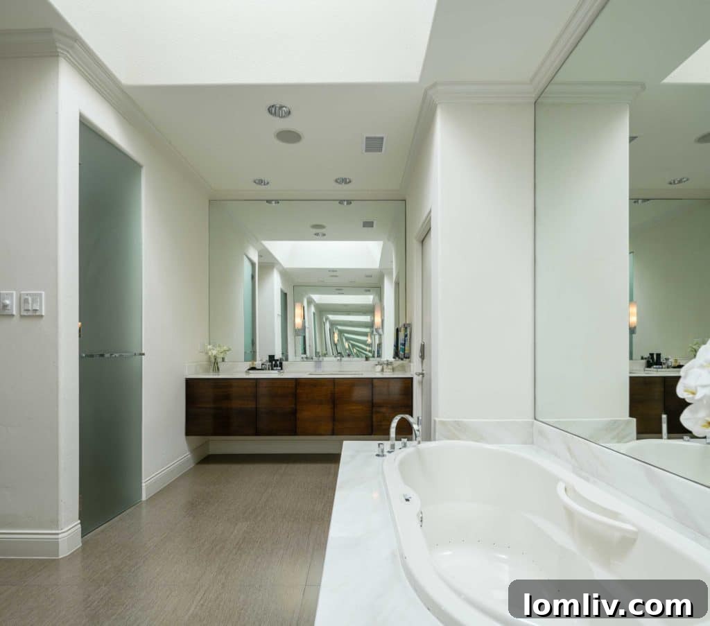 Frosted shower door for privacy