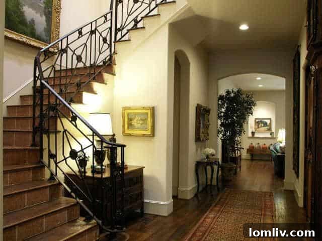 Highland Park Mediterranean Home Interior