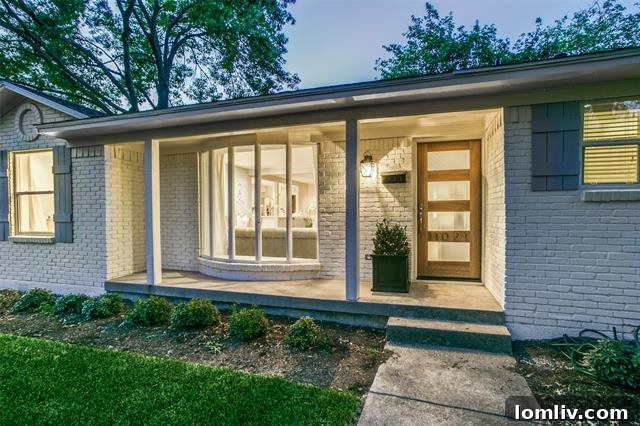 Inviting Exterior of the Lochwood Meadows Home