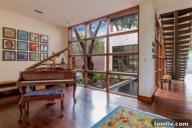 Bernbaum/Magadini's Hill Country Modern Masterpiece 4 Expansive Glass Walls in Contemporary Dallas Home