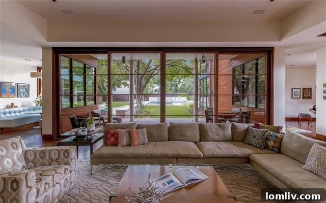 Bernbaum/Magadini's Hill Country Modern Masterpiece 6 Architectural Detail of Interior Staircase