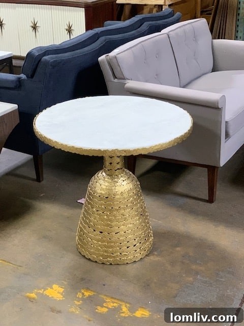 Global Views sale inventory: Modern dining chair and art deco inspired mirror