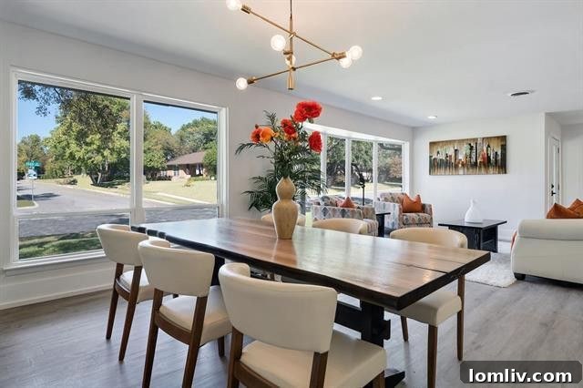 Spacious Dining Room for Entertaining