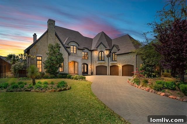 Frisco's Chapel Creek: Where New Homes Embrace '00s Grandeur 3 6251 Bristol Place Frisco TX Luxury Home