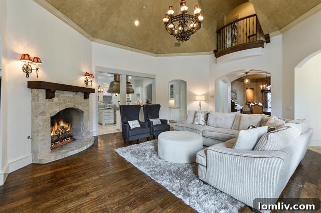 Frisco's Chapel Creek: Where New Homes Embrace '00s Grandeur 4 Interior of 6251 Bristol Place Frisco