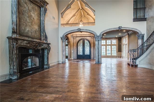 Frisco's Chapel Creek: Where New Homes Embrace '00s Grandeur 9 Interior of 6439 Bluffview Drive Frisco
