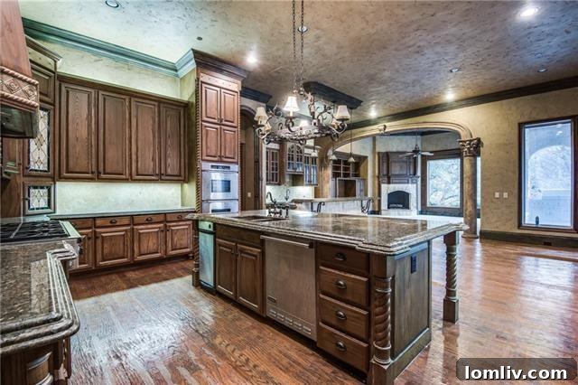 Frisco's Chapel Creek: Where New Homes Embrace '00s Grandeur 10 Living Room with High Ceilings Bluffview Drive