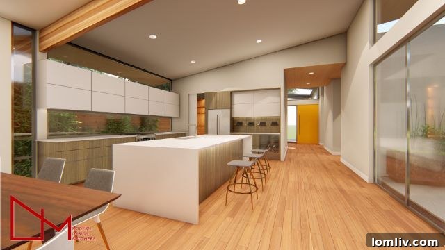 Contemporary living space designed by Modern Design Brothers