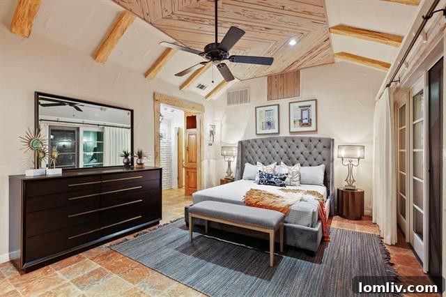 Luxury master bathroom with soaking tub and walk-in shower