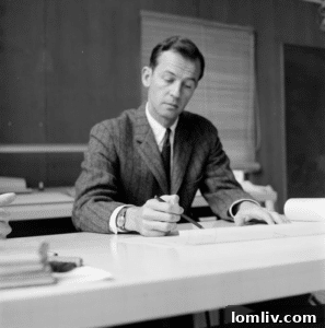 Bud Oglesby, influential Dallas modernist architect, in February 1960