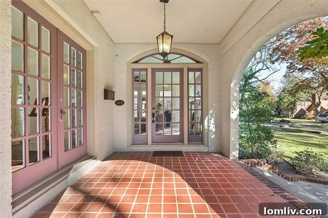 Kessler Park's Holiday Surprise: The Splurge Versus The Smart Steal 3 Front exterior of a whimsical Tudor home in Kessler Park