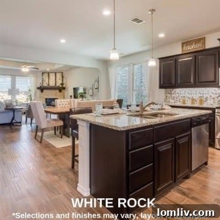 Interior View of a New Construction Home with Modern Finishes