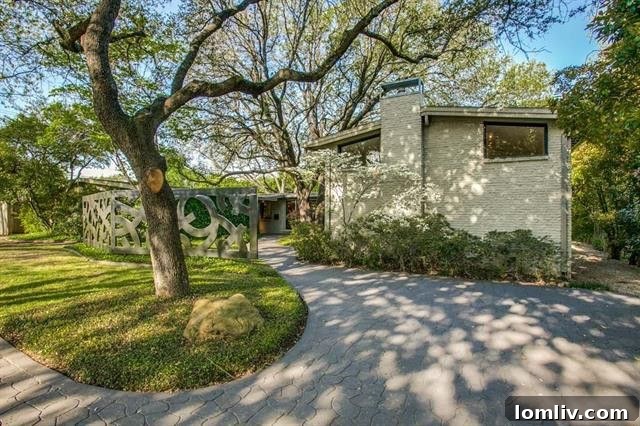 Eastlawn Drive Midcentury Modern Home Exterior