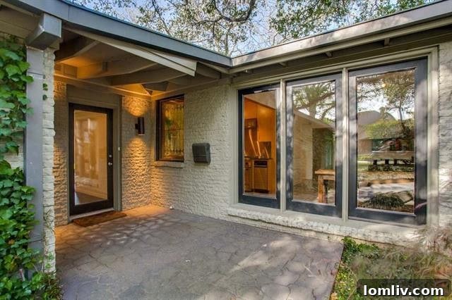 Exterior View of Arch Swank Designed Residence