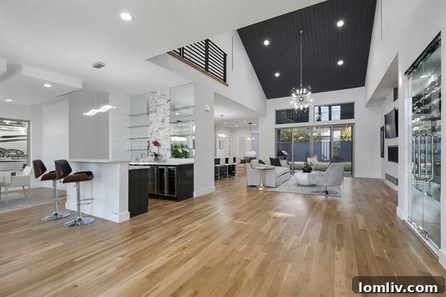 Elegant Entryway of Royal Lane Estate
