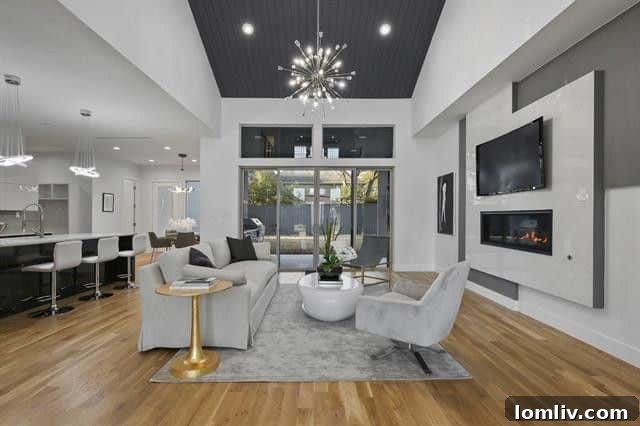 Modern Gourmet Kitchen with Island and Wolf Appliances