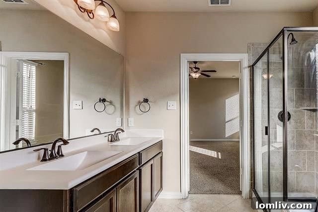 Luxurious Master Bathroom and Spacious Closets