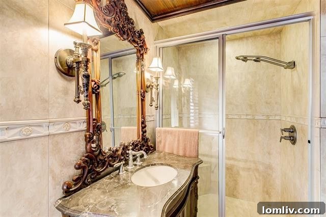Classic Bathroom with Original Vintage Tub and Sink