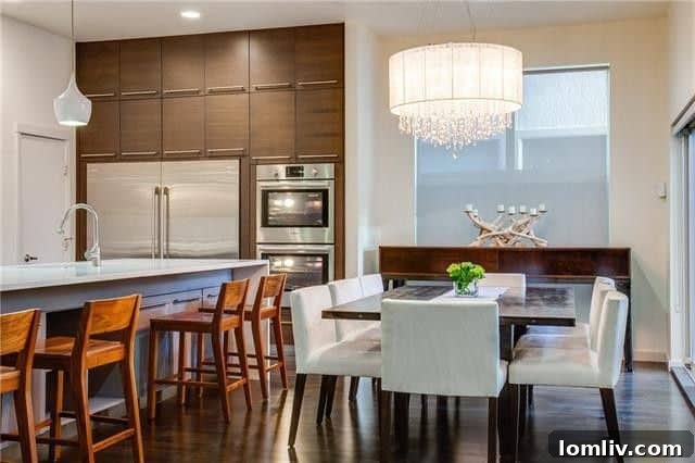 2019 Favorites Expensive Tastes Smart Buys 4 Interior View of a Modern Dallas Home Kitchen with High-End Appliances