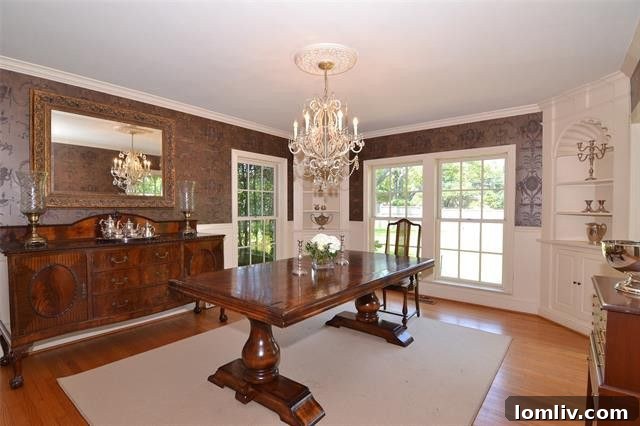 Spacious Master Bathroom with Dual Vanities and Soaking Tub
