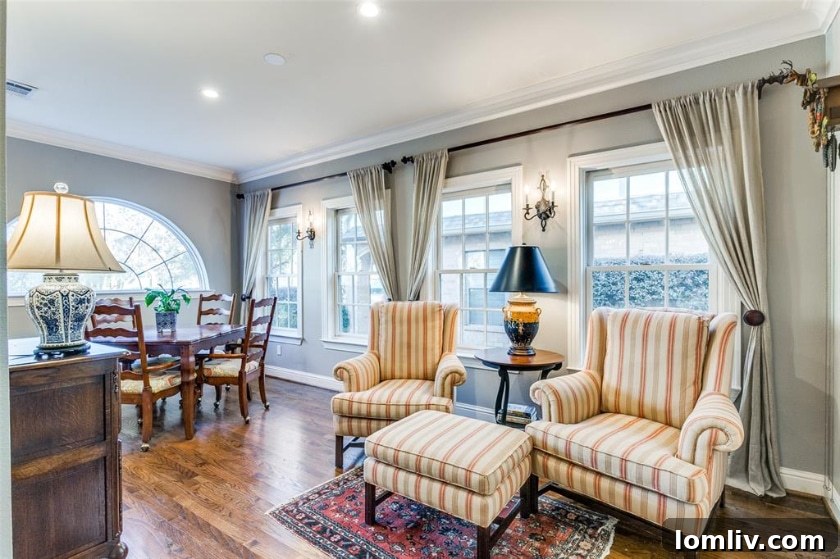 Mary Markey Debuts M Streets Tudor Revival Featuring Pool and Backhouse 4 Tudor Revival Home in Historic M Streets