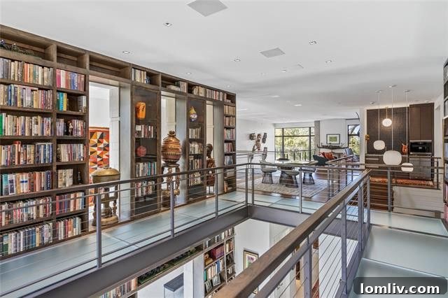 A Phoenix in Glass: Fort Worth's Modern Marvel 12 Interior View of Modern Living Space
