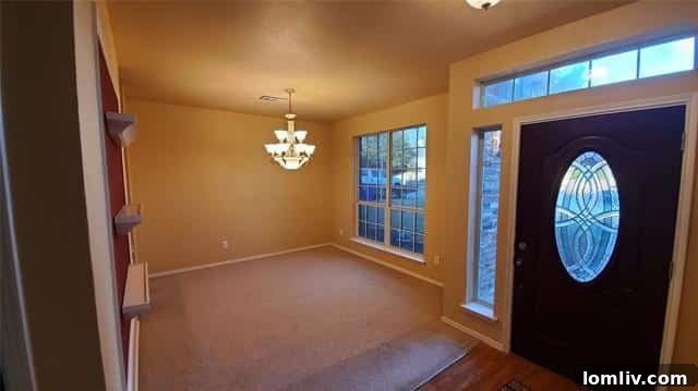 Spacious homes and large lots are common in Farmersville, Texas