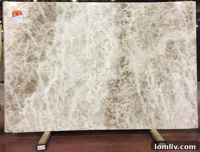 Onyx Almond Stone Slab for Elegant Interiors