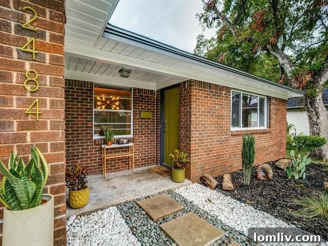 Charming exterior of a home for sale in Northeast Dallas