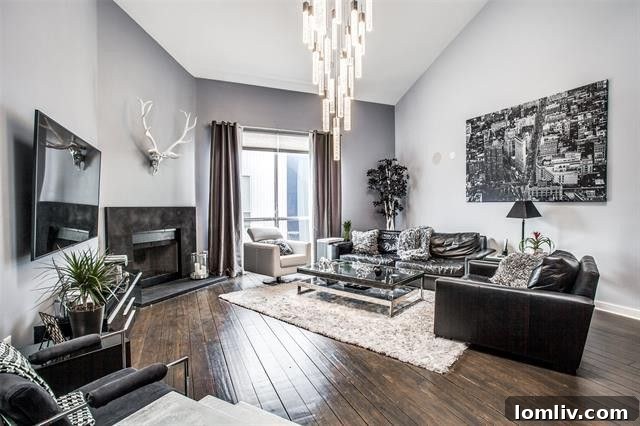Darling on Dickason Avenue Living Room