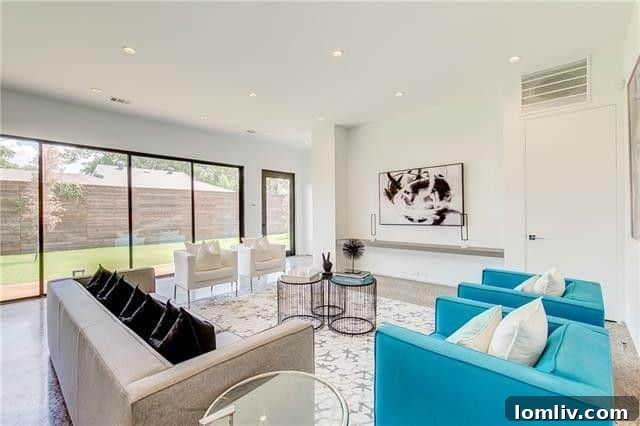 Stylish Contemporary Dallas Residence