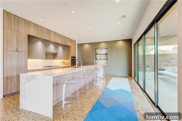 Luxurious Master Bathroom with Built-in Coffee Maker
