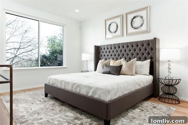 Fresh Finds in Old East Dallas: Open House Delights 15 Contemporary kitchen with stainless steel KitchenAid appliances and quartz countertops