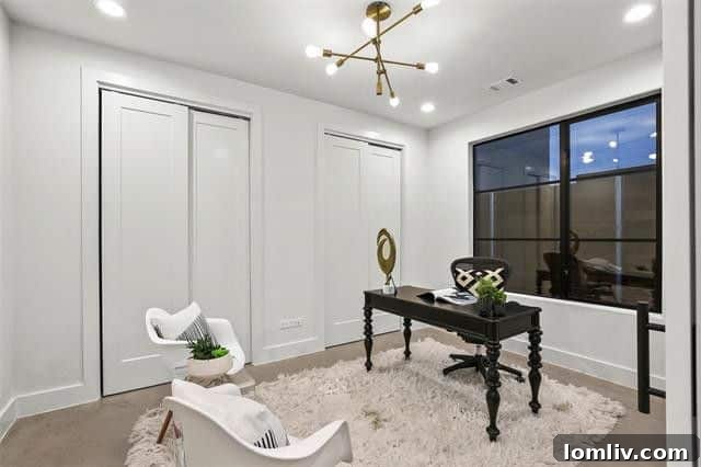 Fresh Finds in Old East Dallas: Open House Delights 5 Bright and airy open concept living space with soaring ceilings and large windows