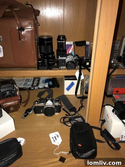Vintage Camera Collection: Leica, Hasselblad, Nikon at Dallas Estate Sale