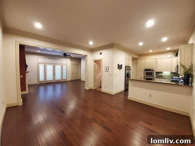 Luxurious bathroom with elegant fixtures and finishes in State-Thomas condo